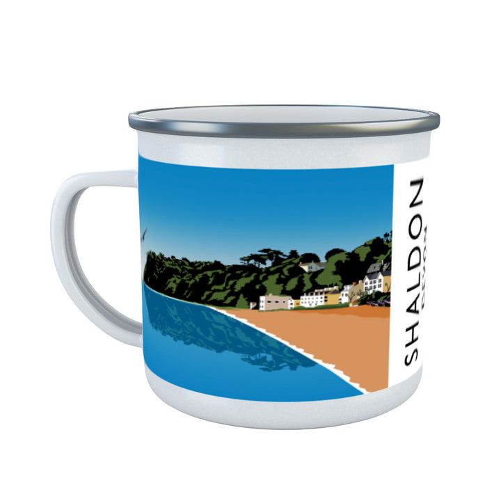 Shaldon, Devon Enamel Mug