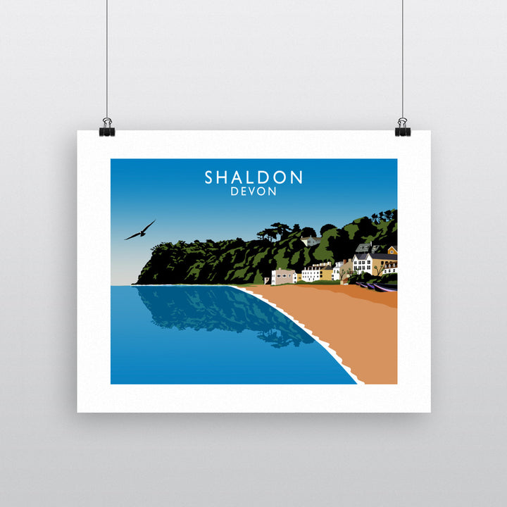 Shaldon, Devon 90x120cm Fine Art Print