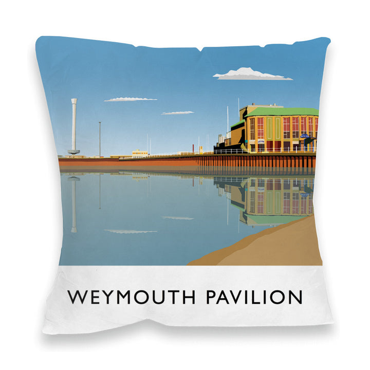 Weymouth Pavilion, Dorset Fibre Filled Cushion