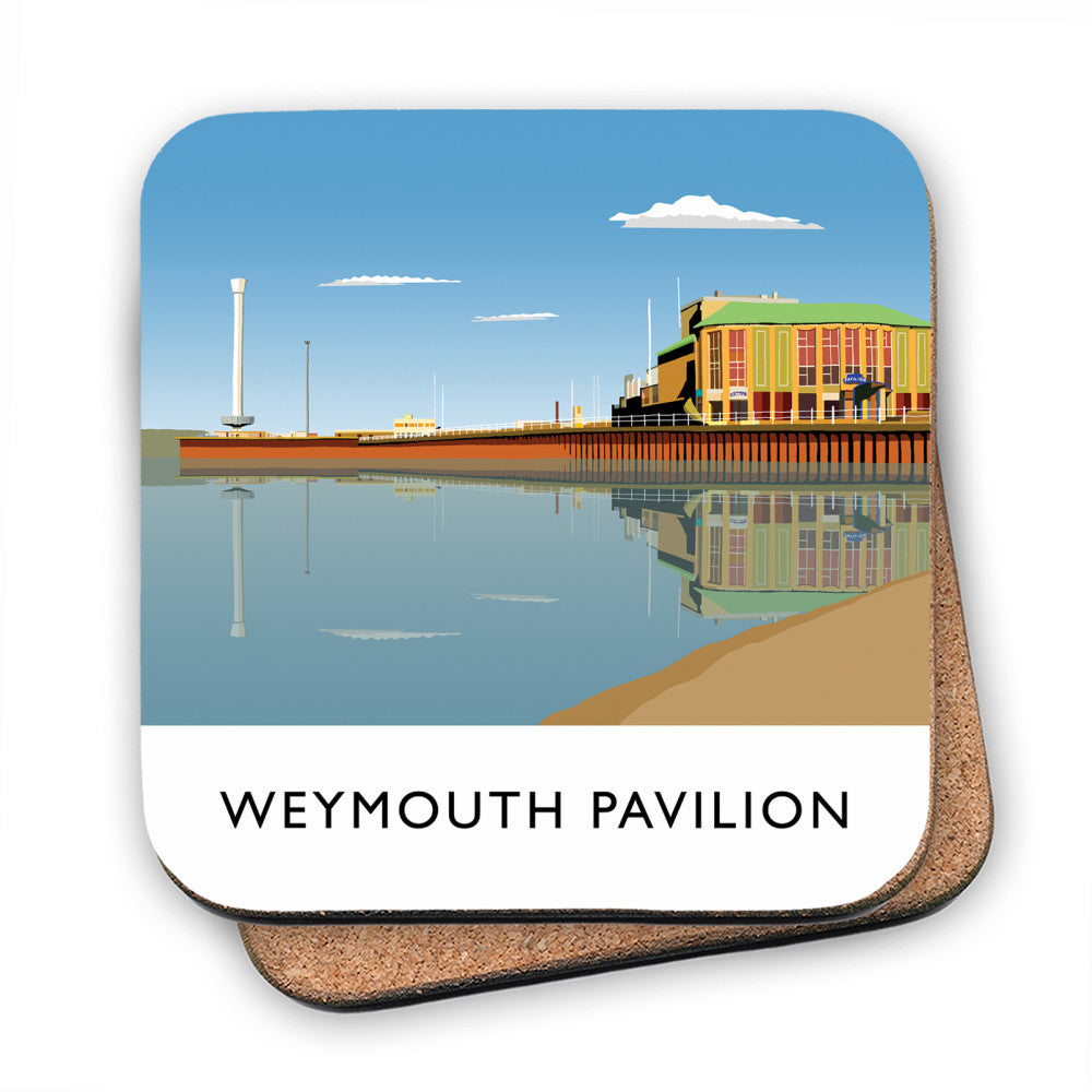 Weymouth Pavilion, Dorset MDF Coaster