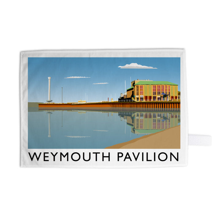 Weymouth Pavilion, Dorset Tea Towel