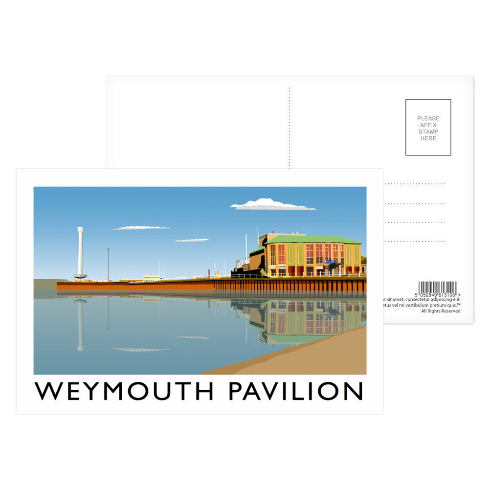 Weymouth Pavilion, Dorset Postcard Pack