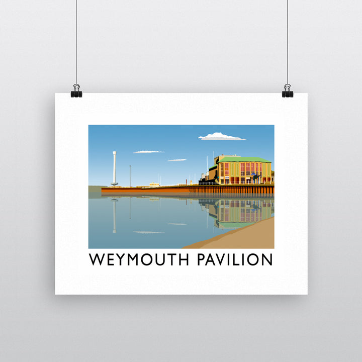 Weymouth Pavilion, Dorset 90x120cm Fine Art Print