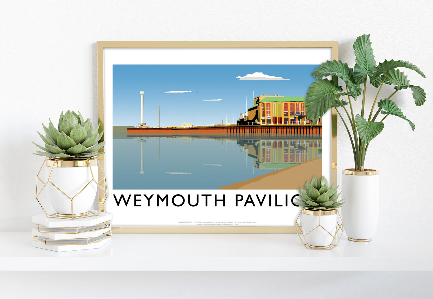 Weymouth Pavilion, Dorset - Art Print