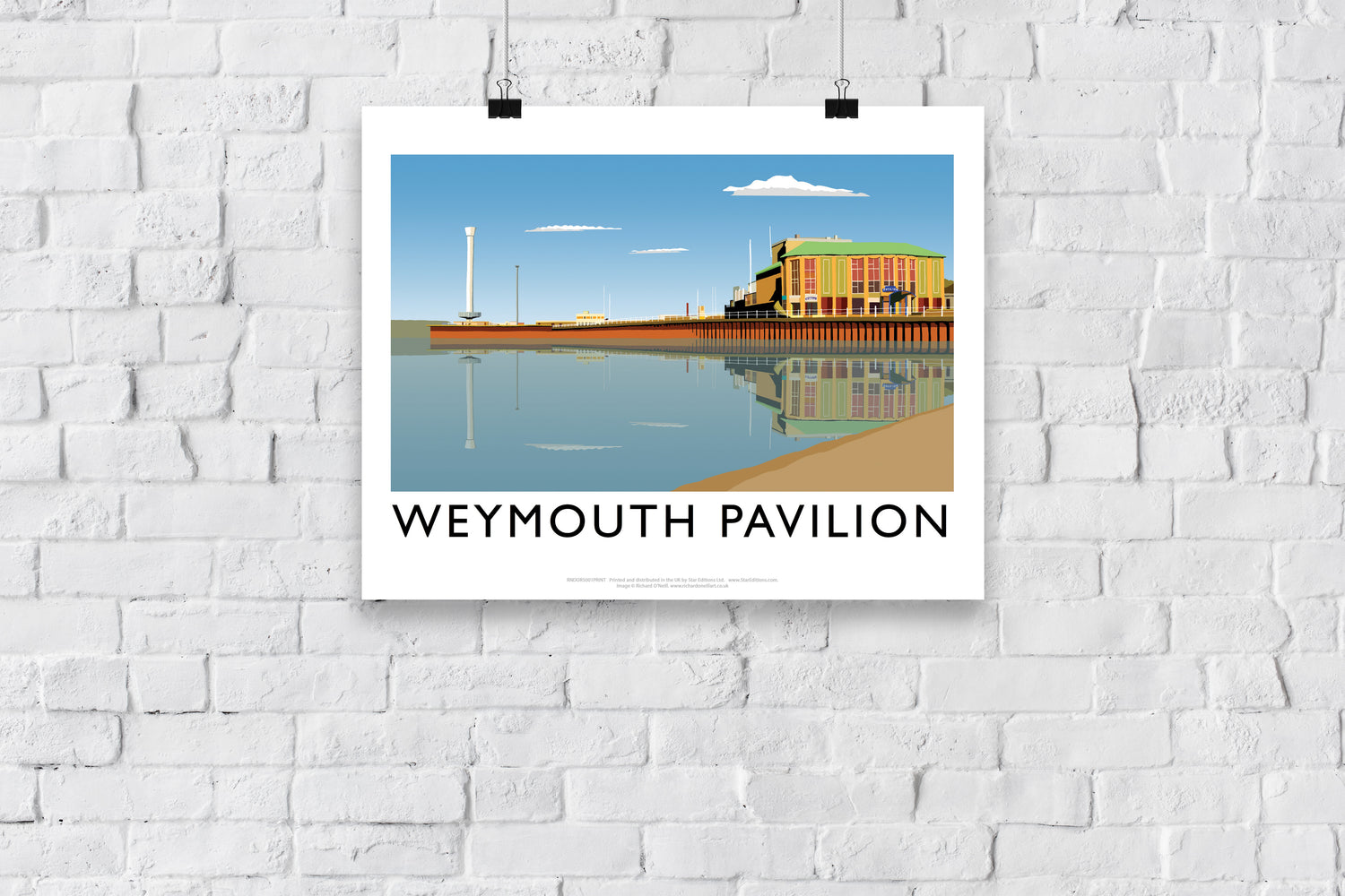 Weymouth Pavilion, Dorset - Art Print