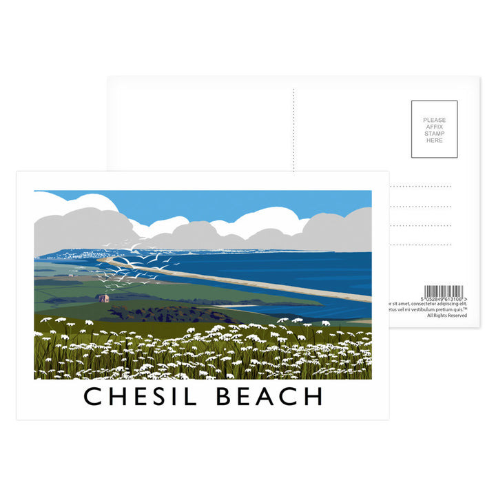 Chesil Beach, Dorset Postcard Pack