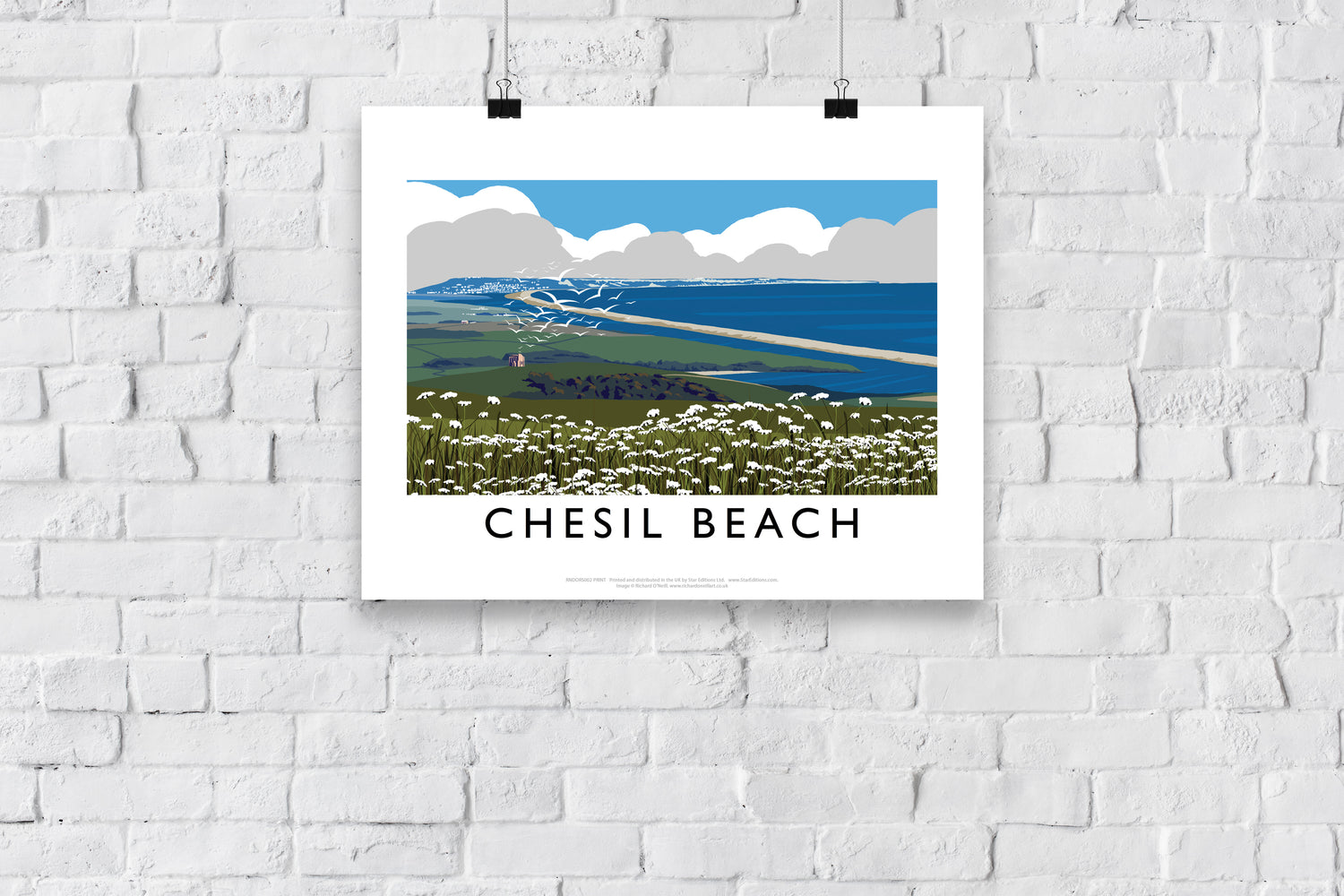 Chesil Beach, Dorset - Art Print