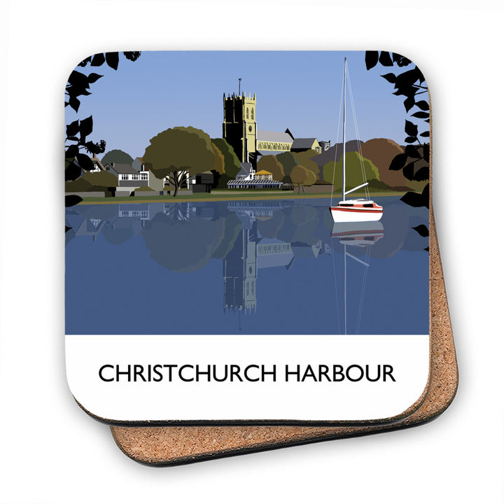 Christchurch Harbour, Dorset MDF Coaster