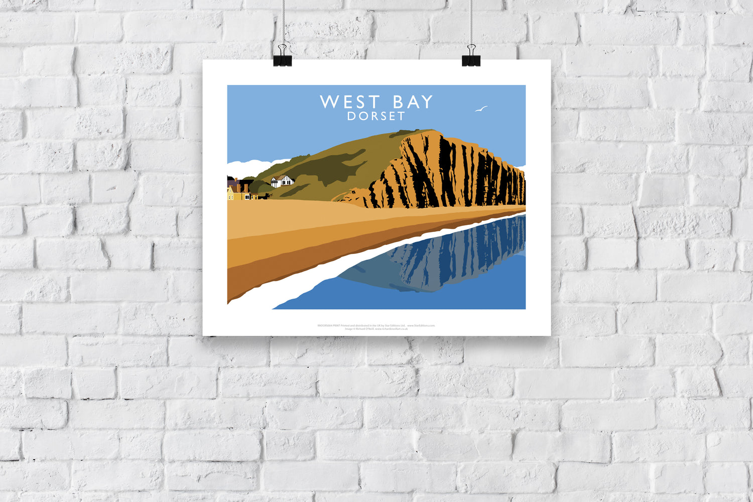 West Bay, Dorset - Art Print