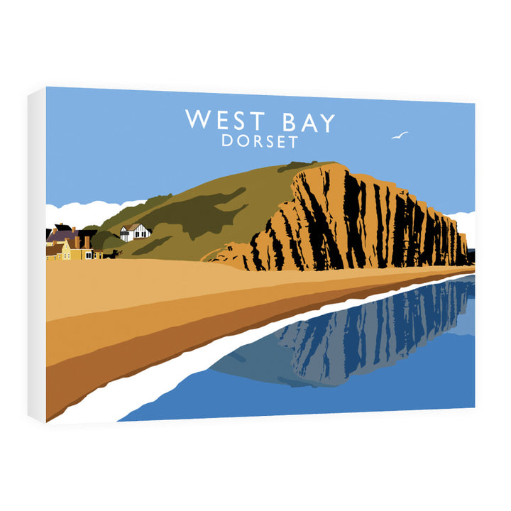 West Bay, Dorset 60cm x 80cm Canvas