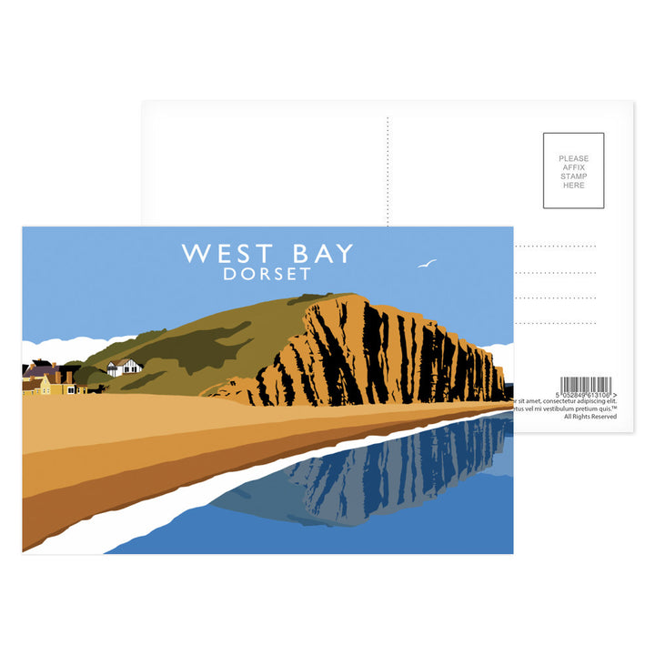 West Bay, Dorset Postcard Pack