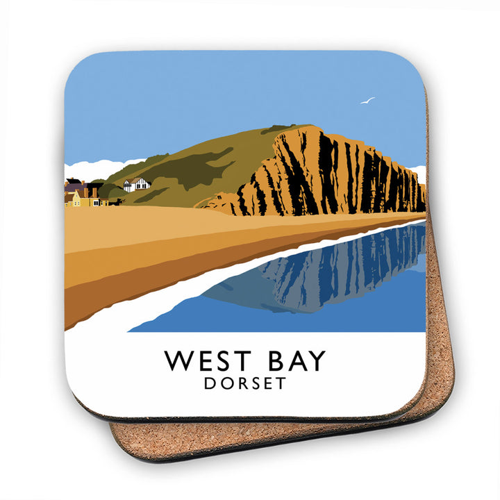 West Bay, Dorset MDF Coaster
