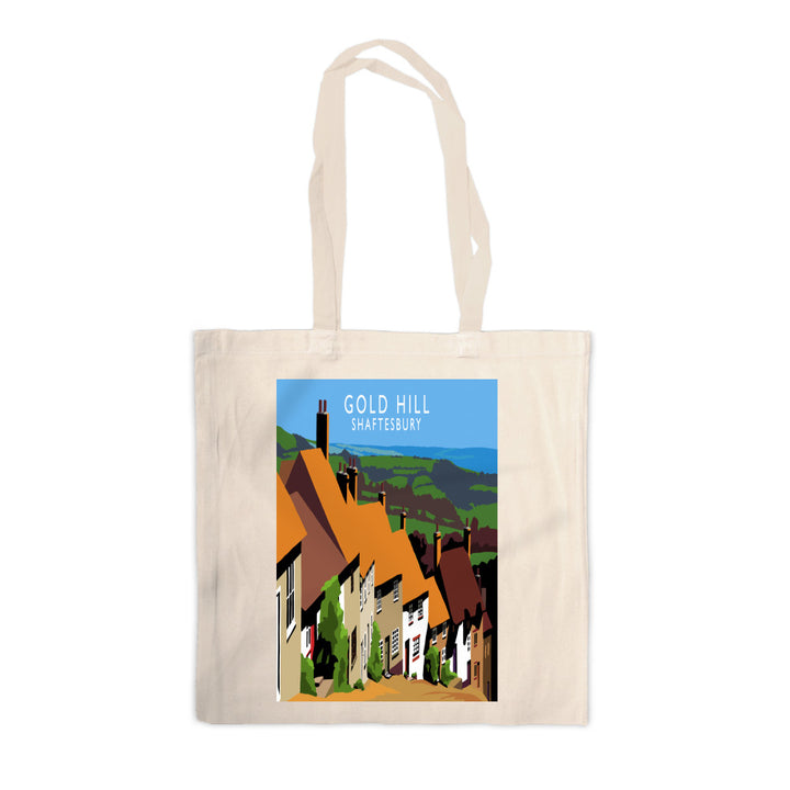 Gold Hill, Shaftesbury, Dorset Canvas Tote Bag