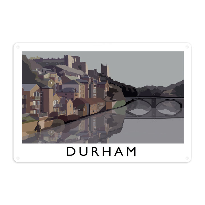 Durham Metal Sign