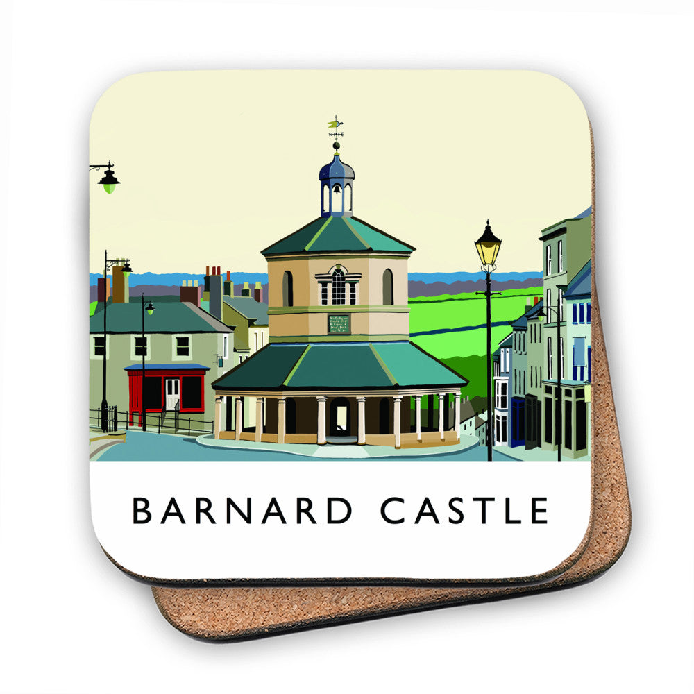 Barnard Castle, Co Durham MDF Coaster