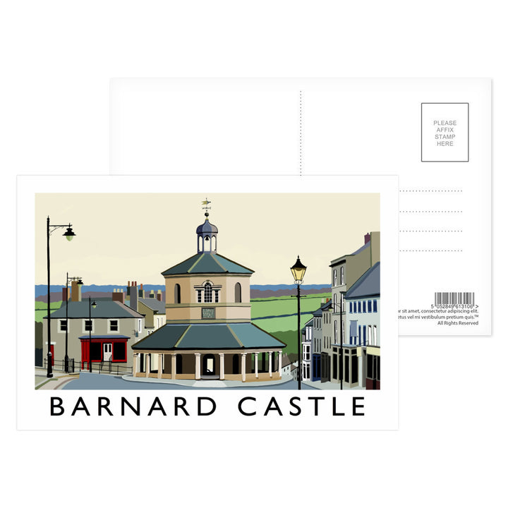 Barnard Castle, Co Durham Postcard Pack