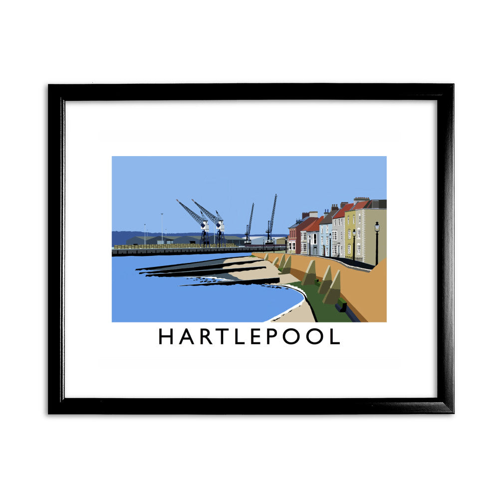 Hartlepool, Co Durham - Art Print