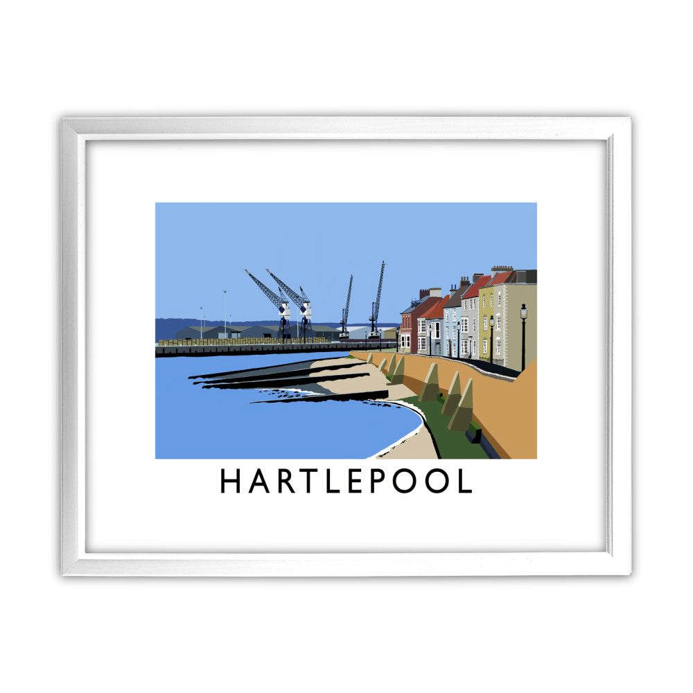 Hartlepool, Co Durham - Art Print