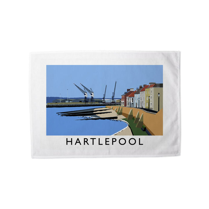Hartlepool, Co Durham Tea Towel