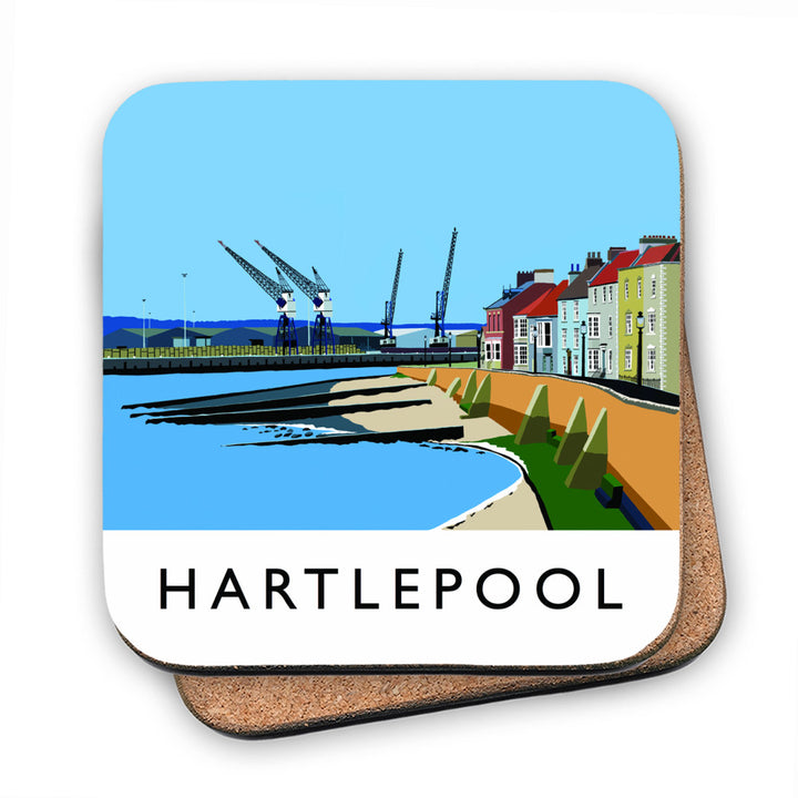 Hartlepool, Co Durham MDF Coaster