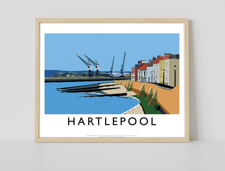Hartlepool, Co Durham - Art Print