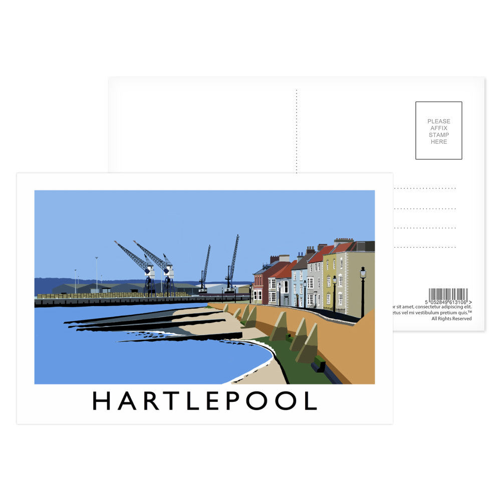 Hartlepool, Co Durham Postcard Pack