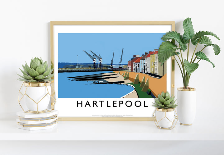 Hartlepool, Co Durham - Art Print