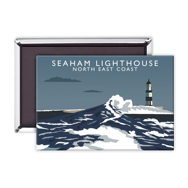 Seaham Lighthouse, North East Coast, County Durham Magnet