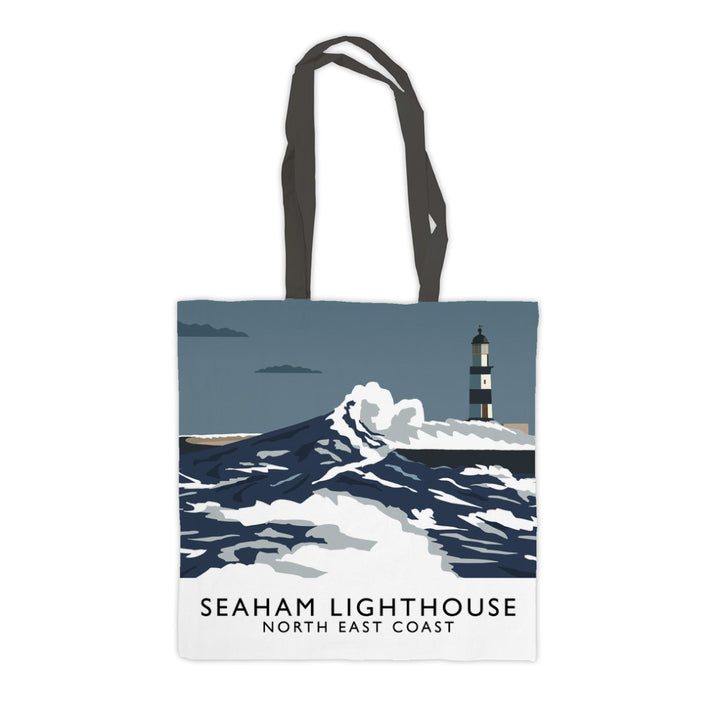 Seaham Lighthouse, North East Coast, County Durham Premium Tote Bag
