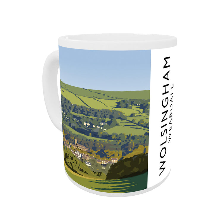 Wolsingham, Weardle, County Durham Coloured Insert Mug