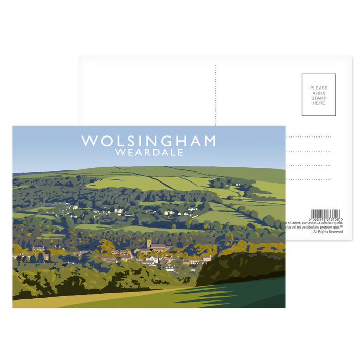 Wolsingham, Weardle, County Durham Postcard Pack