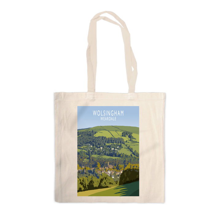 Wolsingham, Weardle, County Durham Canvas Tote Bag