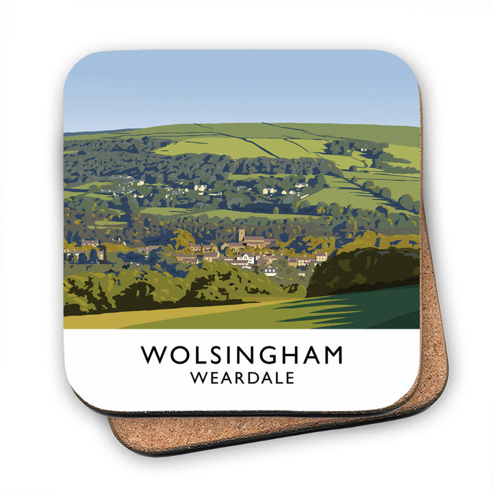 Wolsingham, Weardle, County Durham MDF Coaster
