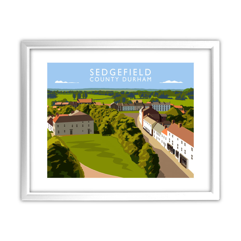 Sedgefield, County Durham - Art Print