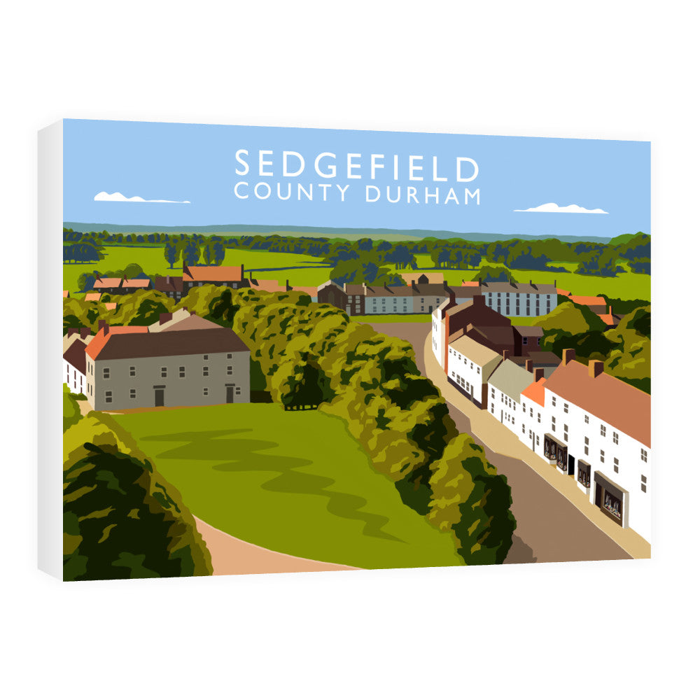 Sedgefield, County Durham 60cm x 80cm Canvas