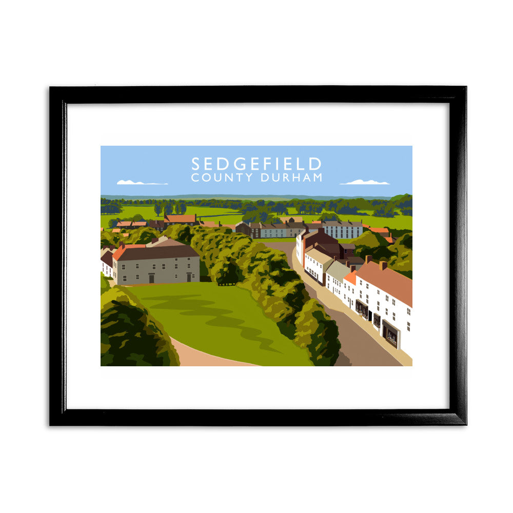 Sedgefield, County Durham - Art Print