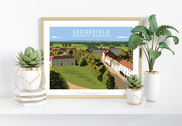 Sedgefield, County Durham - Art Print