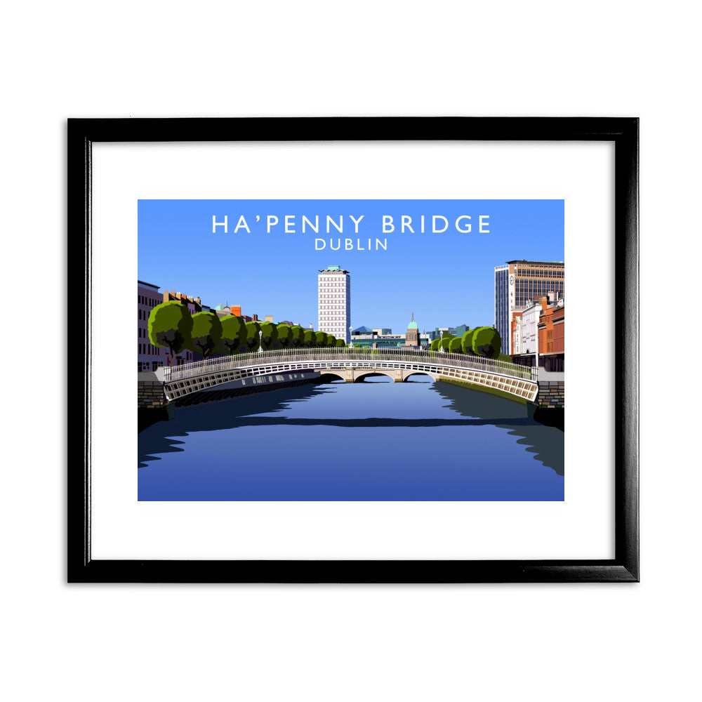 Ha'penny Bridge, Dublin, Ireland - Art Print