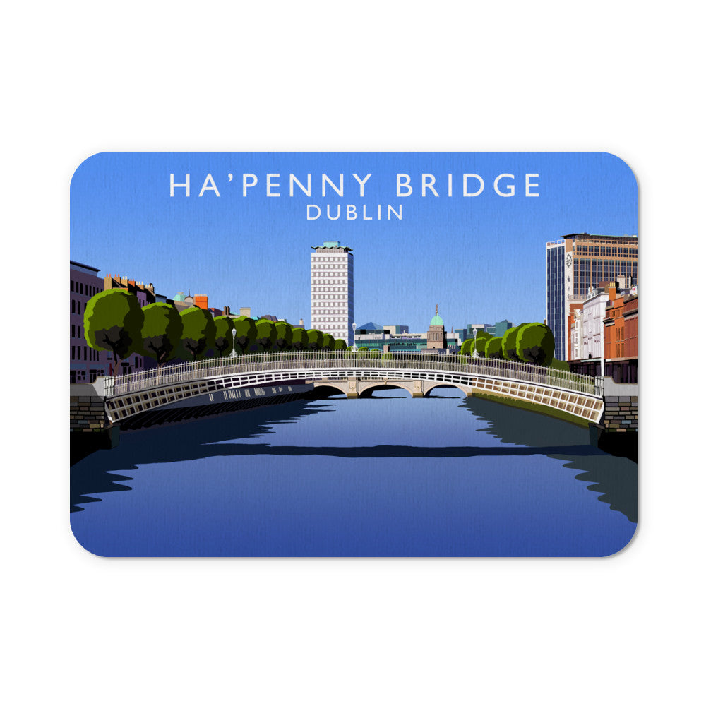 Ha'penny Bridge, Dublin, Ireland Mouse Mat