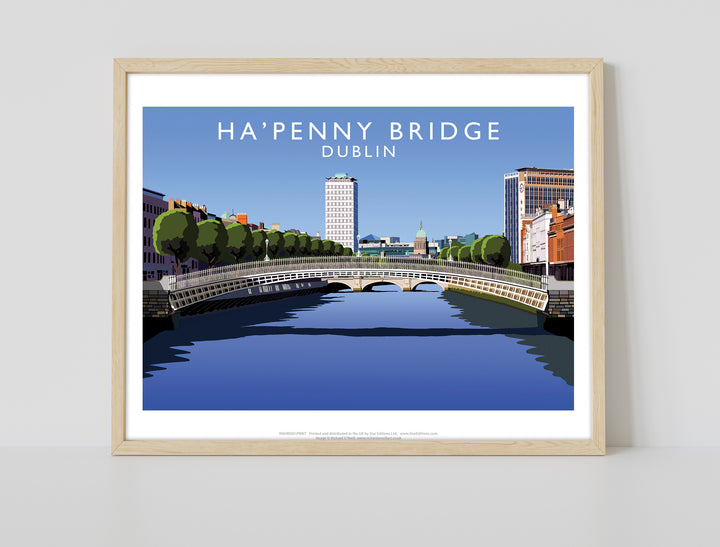 Ha'penny Bridge, Dublin, Ireland - Art Print