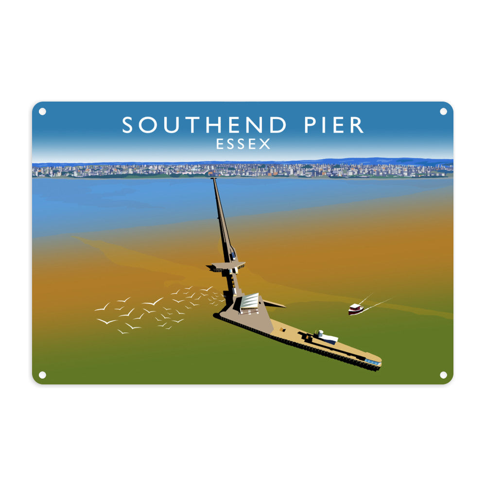 Southend Pier, Essex Metal Sign