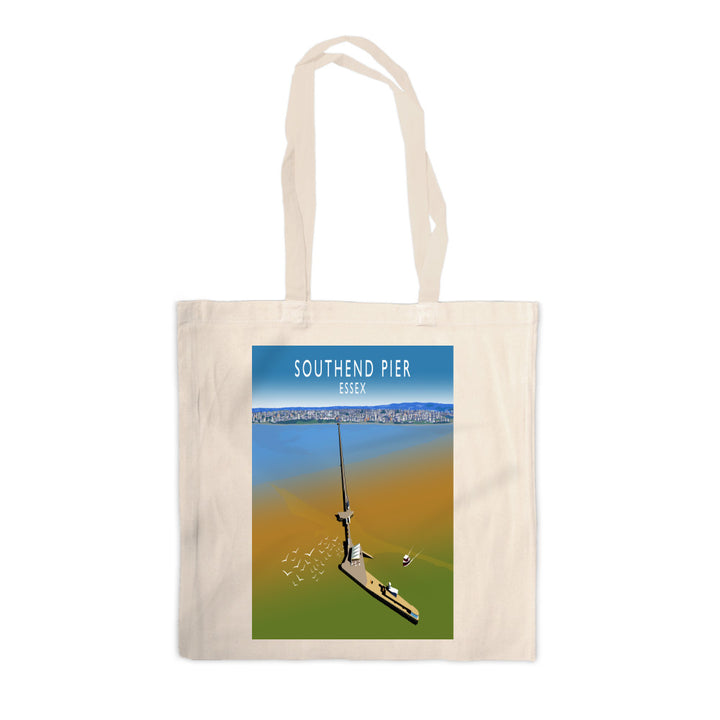 Southend Pier, Essex Canvas Tote Bag