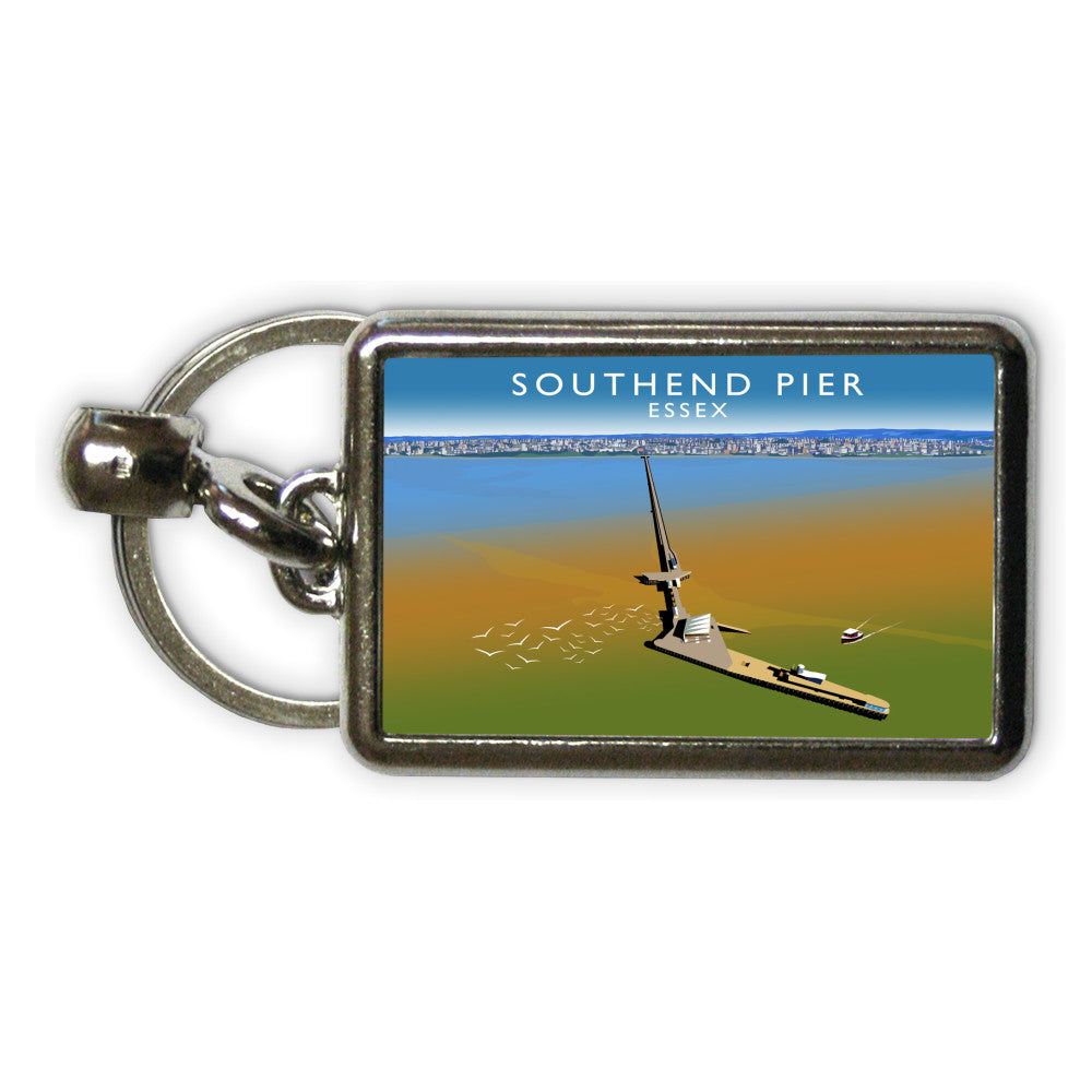 Southend Pier, Essex Metal Keyring
