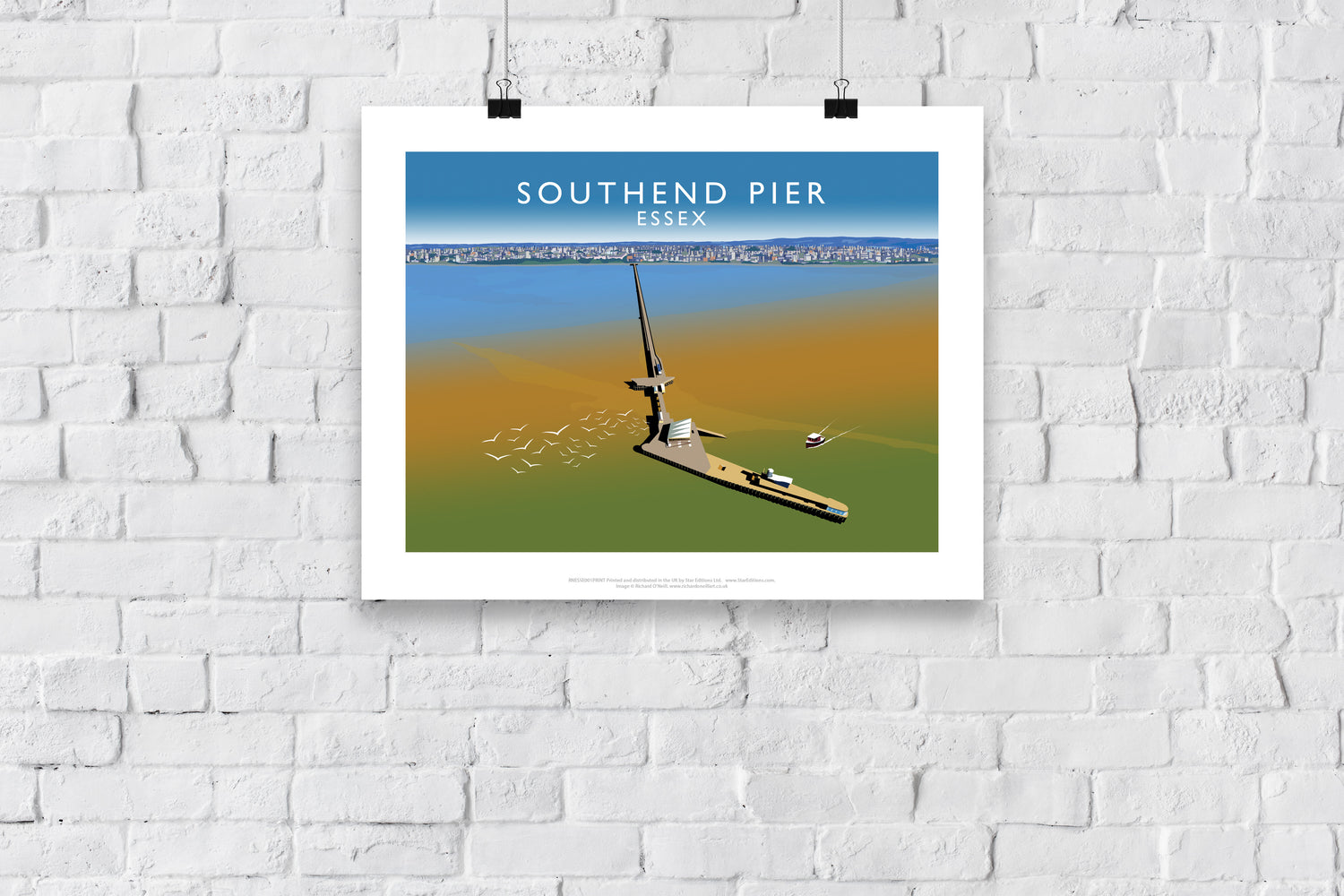 Southend Pier, Essex - Art Print