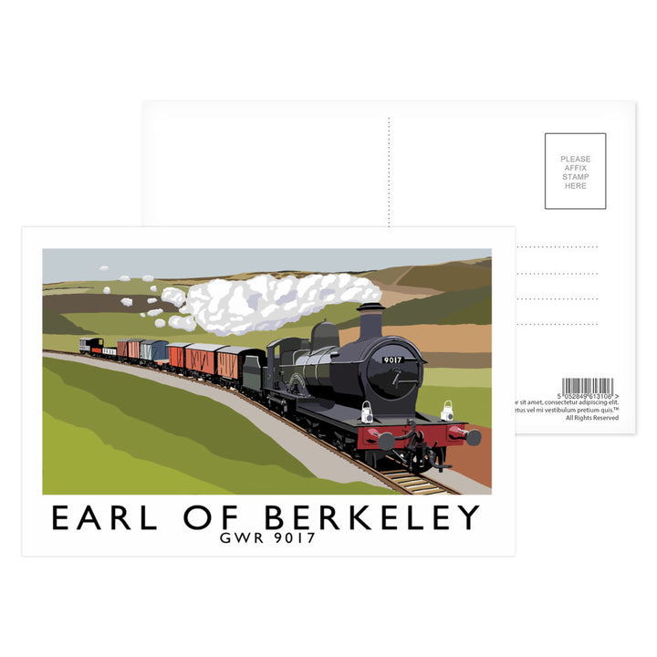 The Earl Of Berkeley Postcard Pack