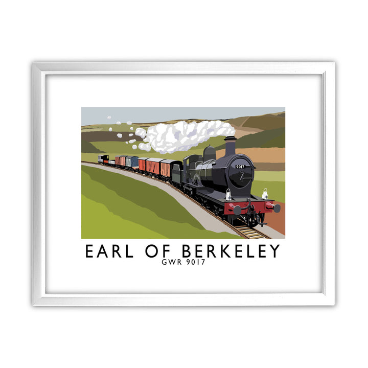 The Earl Of Berkeley 11x14 Framed Print (White)