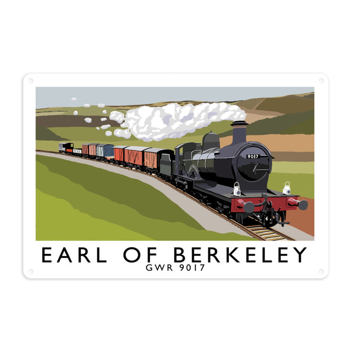 The Earl Of Berkeley Metal Sign