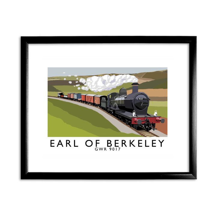 The Earl Of Berkeley 11x14 Framed Print (Black)