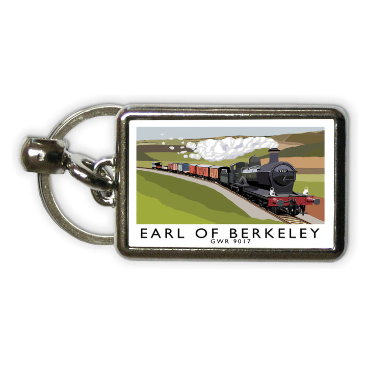 The Earl Of Berkeley Metal Keyring