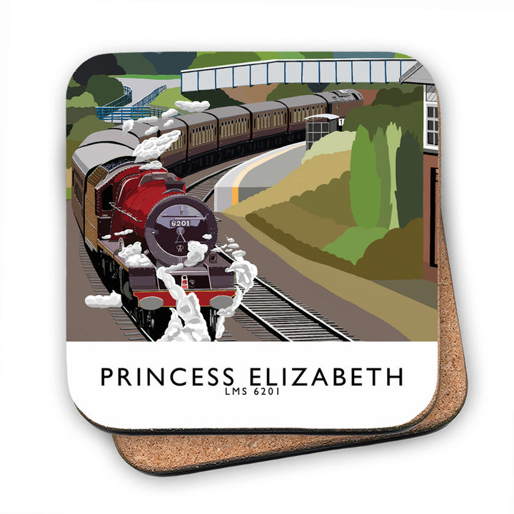The Princess Elizabeth MDF Coaster